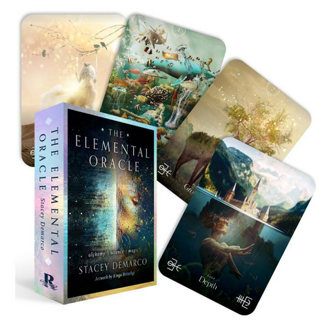 The Elemental Oracle Cards Deck By Kinga Britschgi Rockpool Publishing Magic NEW