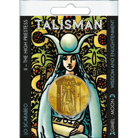 The High Priestess Tarot Talisman Coin Wisdom & Enlightenment Lo Scarabeo NEW