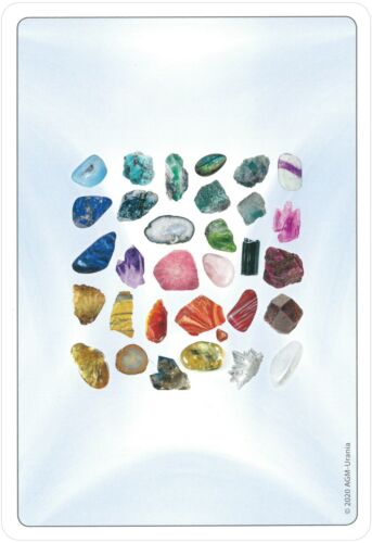 Healing Stones Cards Deck For Health Vital Energy & Power K.Lemke Agm Urania NEW