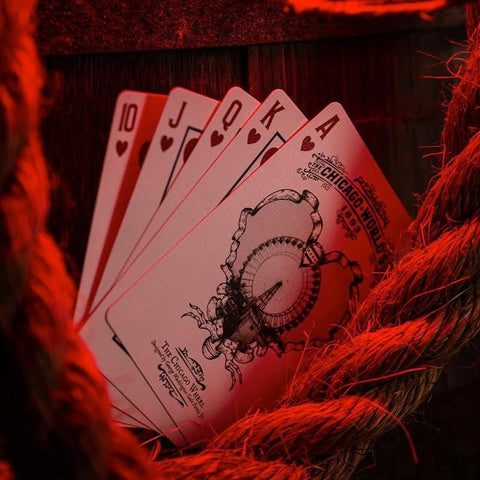 Pioneers Red Playing Cards Deck Ellusionist 1893 Exclusive Quality Poker NEW