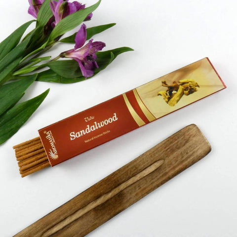 Vedic Sandalwood Natural Incense Sticks 15 Grams India Aromatika Vedic-07