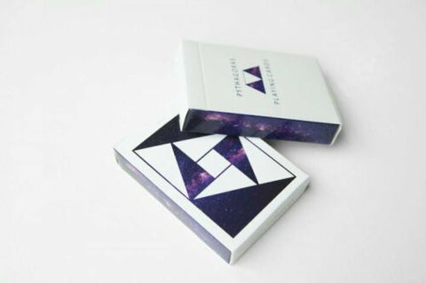 Pythagoras Playing Cards Deck Difatta USpcc Magic Tricks Poker Galaxy Purple NEW
