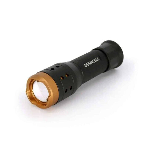 Duracell Focusing Led Flashlight 700 Lumens + 4 Aaa Batteries Included Aluminum