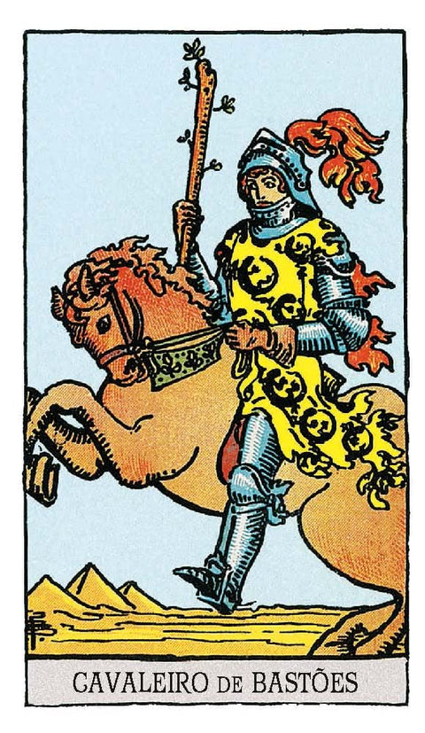 Tarot de A.E. Waite Pocket Blue Edition Portuguese AGM