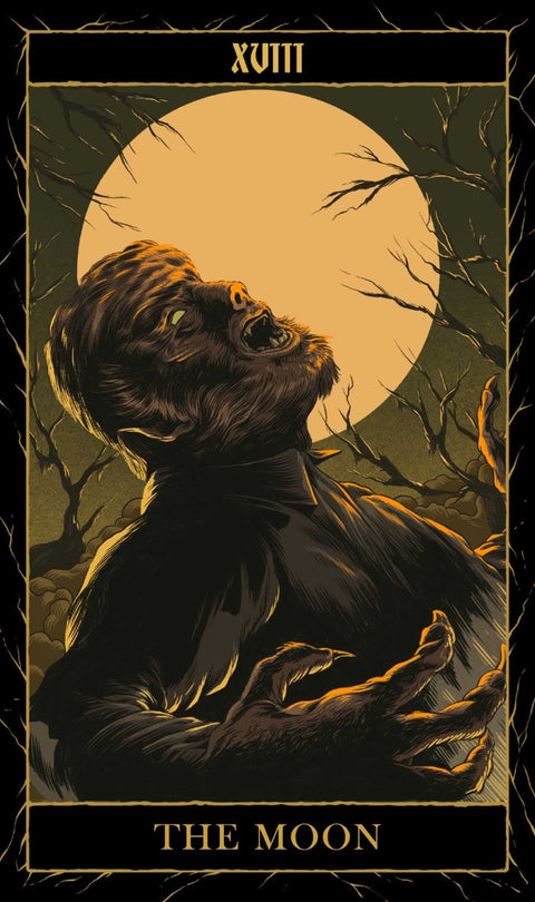 Universal Monsters Tarot Cards Deck And Guidebook