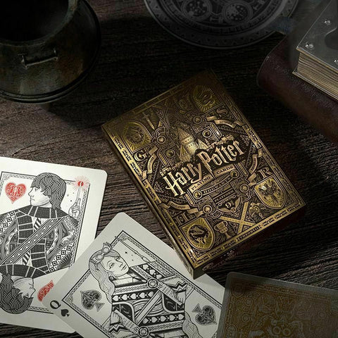 Harry Potter Yellow Playing Cards Deck Theory 11 Magic Cards Hufflepuff