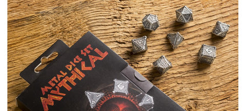 Metal Mythical Dice Set Epic Stories Mythic Age Playing Games Q-Workshop NEW