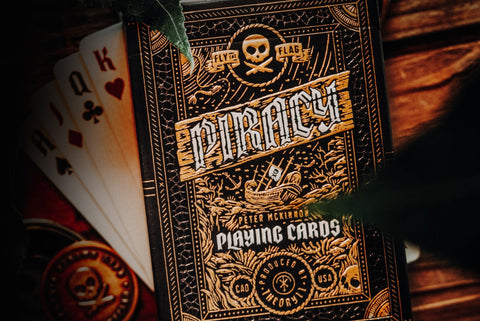 Piracy Luxury Playing Cards Deck Theory 11 Peter Mckinnon Flag Made In USA