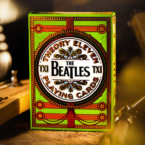 The Beatles Playing Cards Deck Theory 11 Green Magic Tricks Quality USA