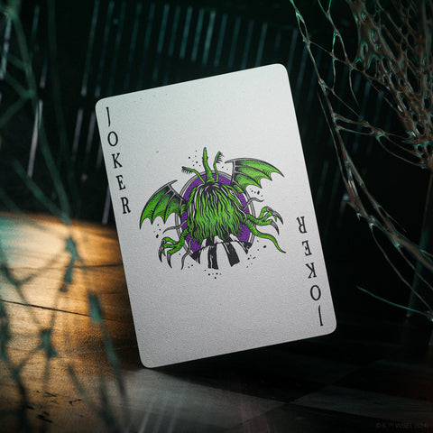 Beetlejuice Playing Cards Theory 11 Green Purple Poker Deck