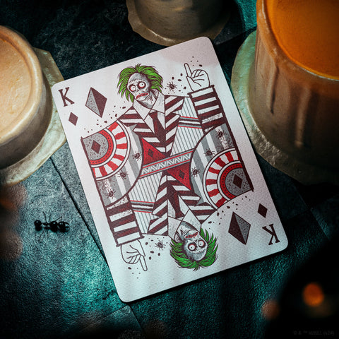 Beetlejuice Playing Cards Theory 11 Green Purple Poker Deck