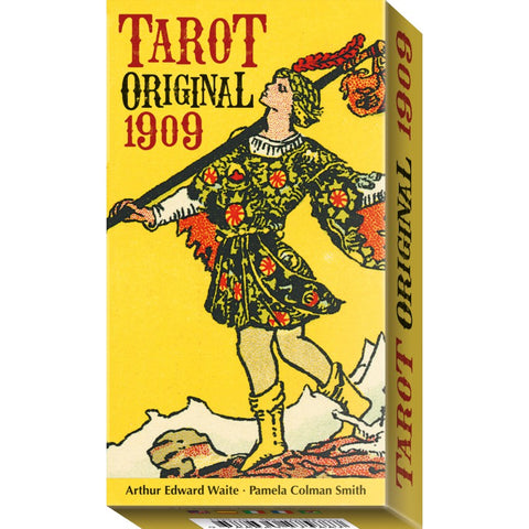 Tarot Original 1909 Cards Deck Arthur Waite Pamela Colman Smith Lo Scarabeo NEW