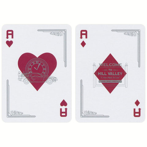 Bicycle BTTF Deck - Back To The Future Playing Cards Deck Poker Size