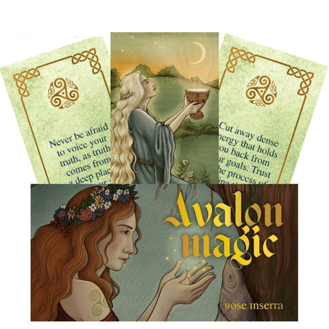 Avalon Magic Inspiration Cards Deck Rockpool Publishing Rose Inserra Nadia NEW