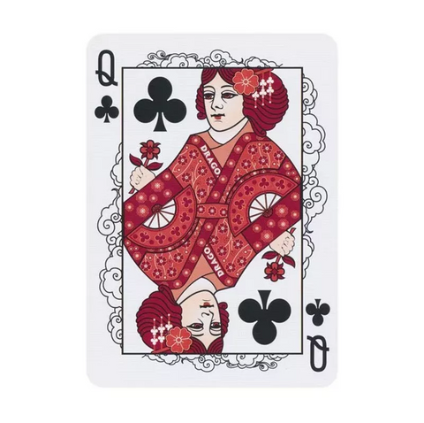 Bicycle Dragon Red Playing Cards Deck Original Poker Size Quality 10043598