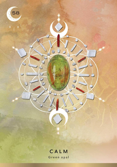Crystal Grid Oracle Cards Deck Deluxe Edition Rockpool Publishing NEW
