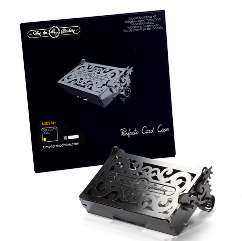 Perfecto Card Case Model Building Kit Time For Machine Stainless Steel NEW