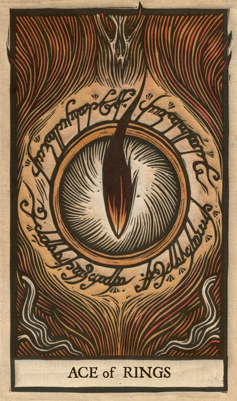 The Lord Of The Rings Tarot Cards Deck & Guidebook