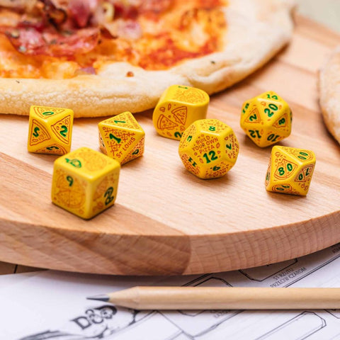 Q WORKSHOP Pizza Dice Set Margherita