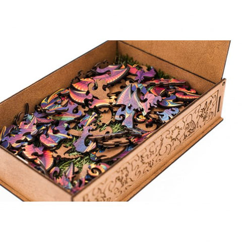 Fenix Wooden Puzzle M size 130 pieces Fantasy Puzzles