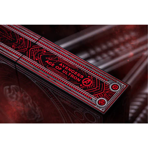 Avengers Ultron Playing Cards 2 Decks Pvc & Paper Led Lights Difatta Dif10