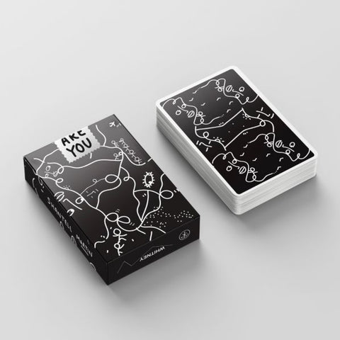 Shantell Martin Whitney Black Theory 11 Playing Cards Deck Magic Tricks