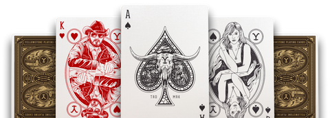 Yellowstone Playing Cards Dutton Ranch Theory 11 Magic Tricks USpcc T1179