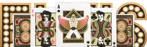 Elvis Playing Cards Deck Theory 11 Premium Made In USA King Of Rock & Roll