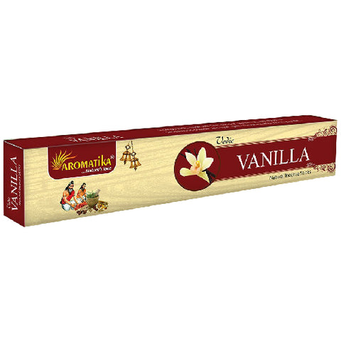 Vedic Vanilla Natural Incense Sticks Aromatika