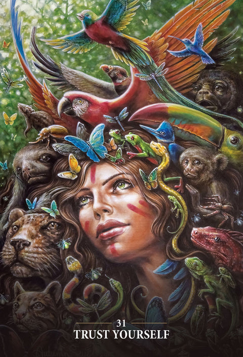 Sacred Rebels Borderless Oracle Deck Cards Alana Fairchild Blue Angel Sro44