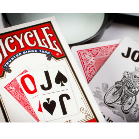 Bicycle Large Print Bridge Size Playing Cards Deck Super Jumbo Red USPCC New