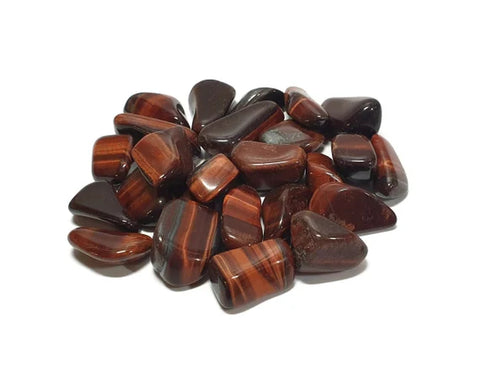 Tiger Eye Red Tumble Stones Tumble Crystals 500 Grams Pack Lo Scarabeo Cr16
