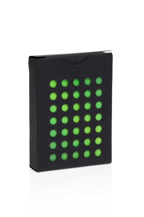Colorgrades Tropic Green Playing Cards Art Of Play Deck Magic Noc Poker USa NEW
