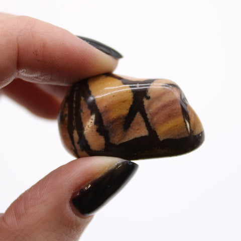 12 Medium African Tumble Stones - Jasper Nguni Gemstones Ancient Wisdom NEW