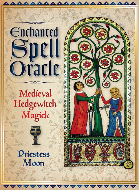 Enchanted Spell Oracle Cards Deck Rockpool Publishing Medieval Hedgewitch NEW