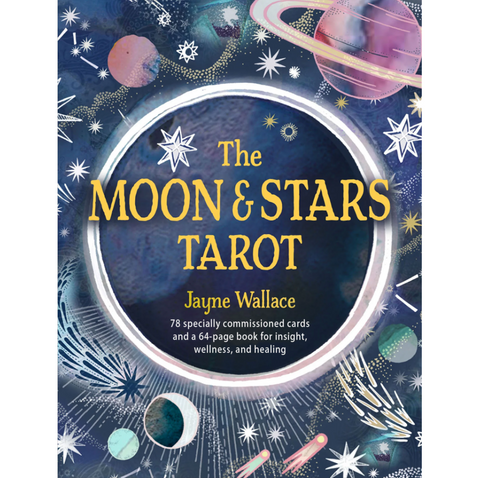 The Moon & Stars Tarot Cards With Book Cico Books By Jayne Wallace Healing NEW