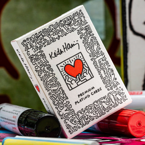 Keith Haring Premium Playing Cards Deck Theory 11 Made In USA Graffiti