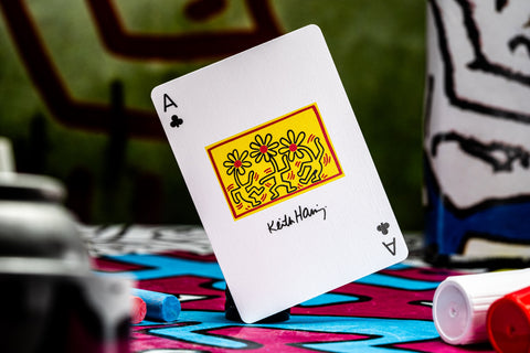 Keith Haring Premium Playing Cards Deck Theory 11 Made In USA Graffiti