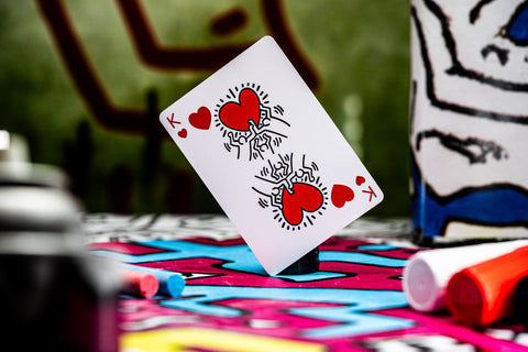 Keith Haring Premium Playing Cards Deck Theory 11 Made In USA Graffiti