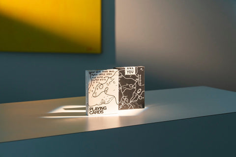 2x Shantell Martin Whitney White And Black Bundle Theory 11 Playing Cards T1149