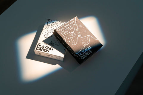 2x Shantell Martin Whitney White And Black Bundle Theory 11 Playing Cards T1149