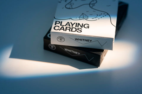 2x Shantell Martin Whitney White And Black Bundle Theory 11 Playing Cards T1149