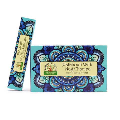 Namaste Mandala Masala Incense - Patchouli With Nag Champa Orkay