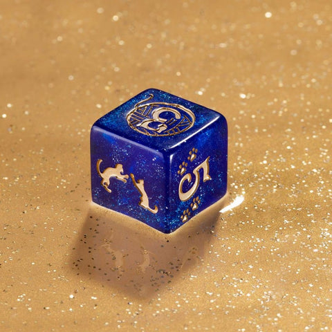 CATS MODERN DICE SET MEOWSTER ROLE PLAYING GAMES Q-WORKSHOP CAT LOVERS NEW