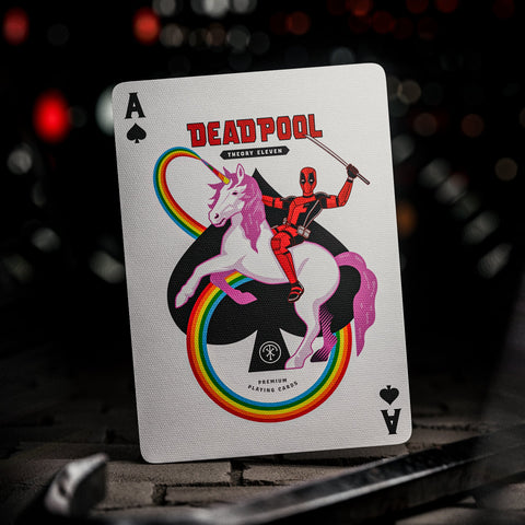 Deadpool Playing Cards Deck Premium Quality Marvel Film Theory 11 USpcc T1189