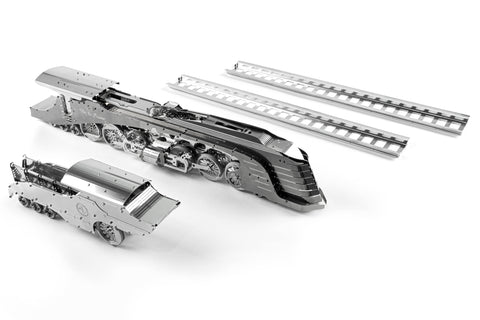 Dazzling Steamliner Model Building Kit Time For Machine Stainless Steel NEW