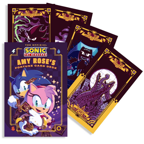 Sonic The Hedgehog Amy Rose's Fortune Deck & Guidebook Insight Editions