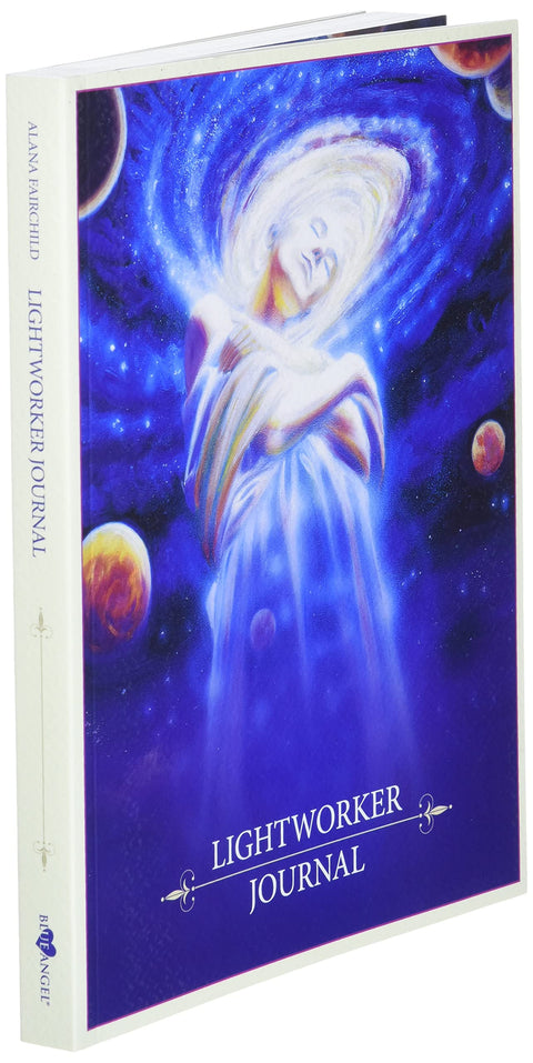 LIGHTWORKER JOURNAL BLUE ANGEL BY ALANA FAIRCHILD 220-PAGE NOTEBOOK WRITING NEW