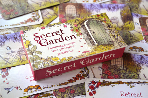 Secret Garden Cards Deck Rockpool Publishing Enchanting Messages Jessica Le NEW