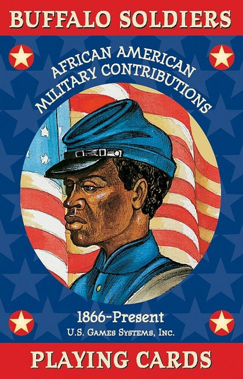Buffalo Soldiers Playing Cards Card Game US Games Systems Magic Tricks NEW